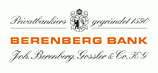 BERENBERG BANK Joh. Berenberg, Gossler & Co. KG BERENBERG BANK Joh. Berenberg, Gossler & Co. KG