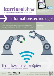 Cover karriereführer informationstechnologie 2014.2015 Cover karriereführer informationstechnologie 2014.2015