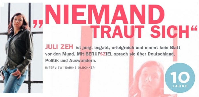 Juli Zeh, Foto: David Finck Juli Zeh, Foto: David Finck