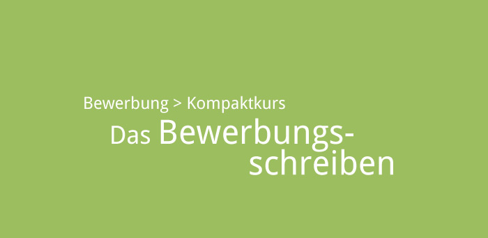 Bewerbungsschreiben, Bild: karriereführer