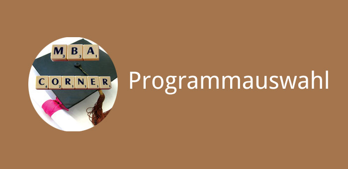 Programmauswahl