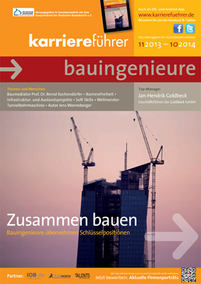 Cover karriereführer bauingenieure 2013.2014