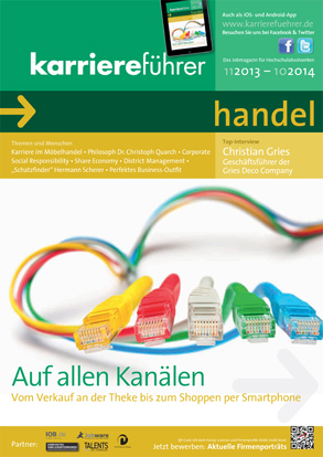 Cover karriereführer handel 2013.2014