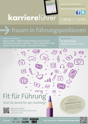 Cover karriereführer frauen in führungspositionen 2014.2015