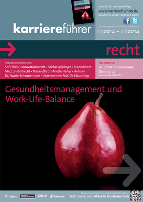 Cover karriereführer recht 1.2014