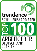 Auszeichnung Schülerbarometer TOP 100 2017/2018