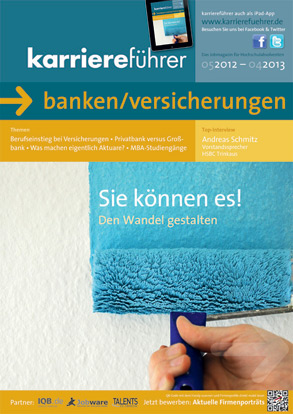 Cover karriereführer banken/versicherungen 2012.2013