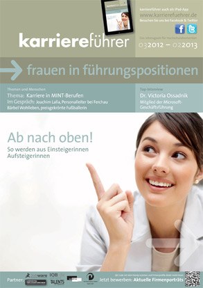Cover karriereführer frauen in führungspositionen 2012.2013