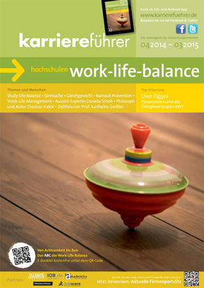 Cover karriereführer hochschulen 1.2014 work-life-balance