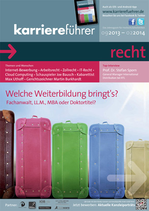 Cover karriereführer recht 2.2013