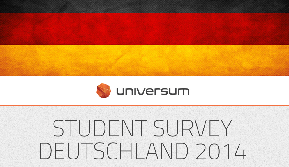 Universum Global Student Survey 2014, Bild: Universum Global