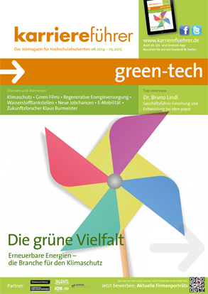 Cover karriereführer green-tech 2014.2015