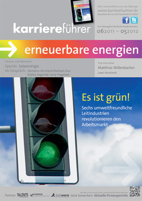 Cover karriereführer erneuerbare energien 2011.2012