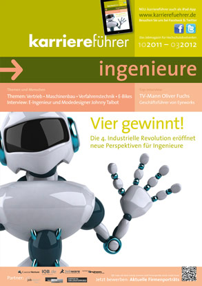 Cover karriereführer ingenieure Ausgabe 2.2011