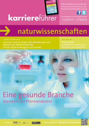 Cover karriereführer naturwissenschaften 2011.2012