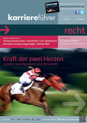 Cover karriereführer recht 1.2011