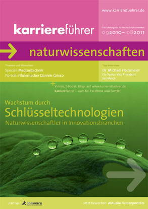 Cover karriereführer naturwissenschaften 2010.2011