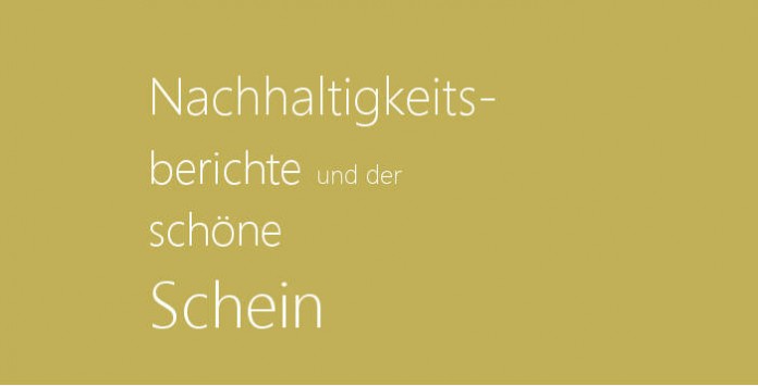 Nachhaltigkeitsberichte