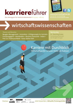 Cover karriereführer wirtschaftswissenschaften 1.2015