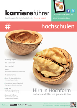 Cover karriereführer hochschulen 2.2015