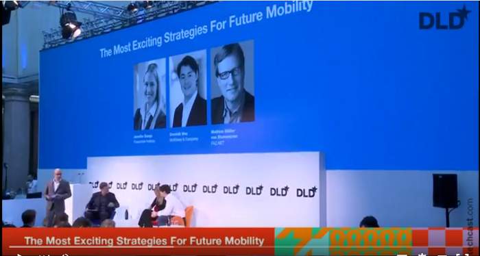 DLD16-Panel zur Zukunft der Mobilität