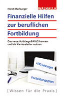 Cover Finanzielle Hilfen zur beruflichen Fortbildung