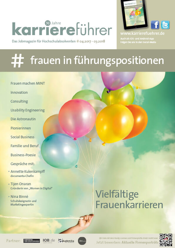 Cover frauen in führungspositionen 2017.2018