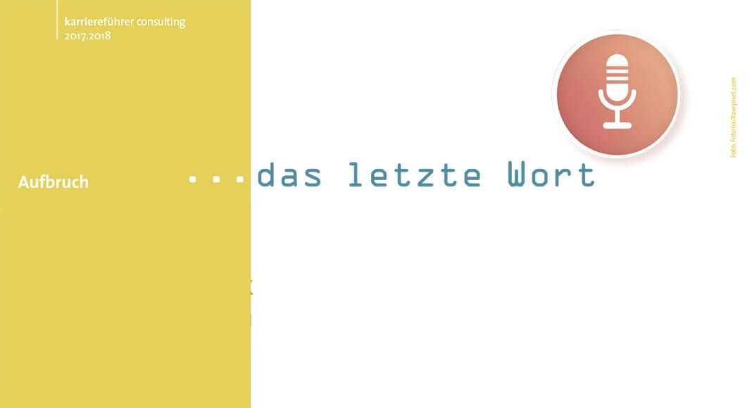 Das letzte Wort, Foto: Fotolia/Rawpixel.com