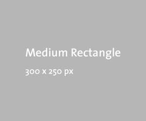 Medium Rectangle Banner 300x250px