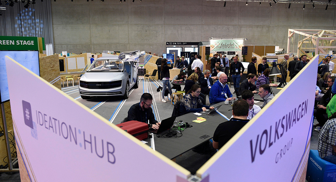 Volkswagen auf der „CUBE Tech Fair 2017