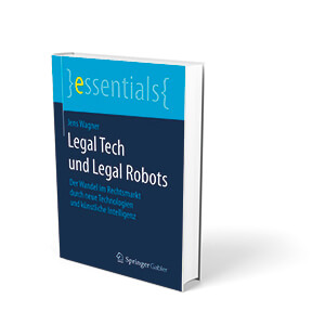 Cover Legal Tech and legal Robots, Amazon-Werbelink