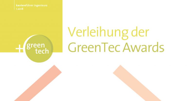 Verleihung der GreenTec Awards