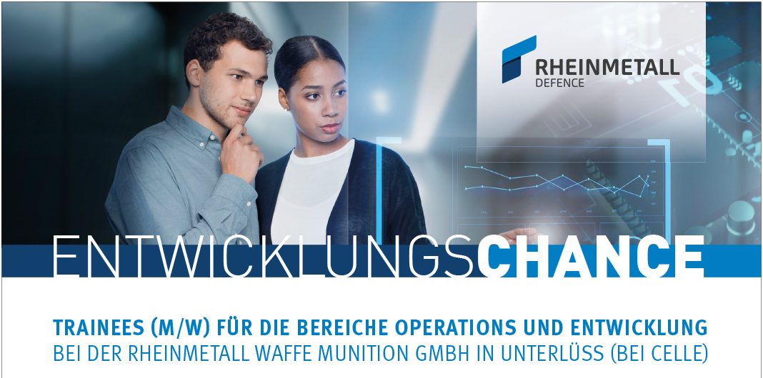 Rheinmetall Anzeige Trainee