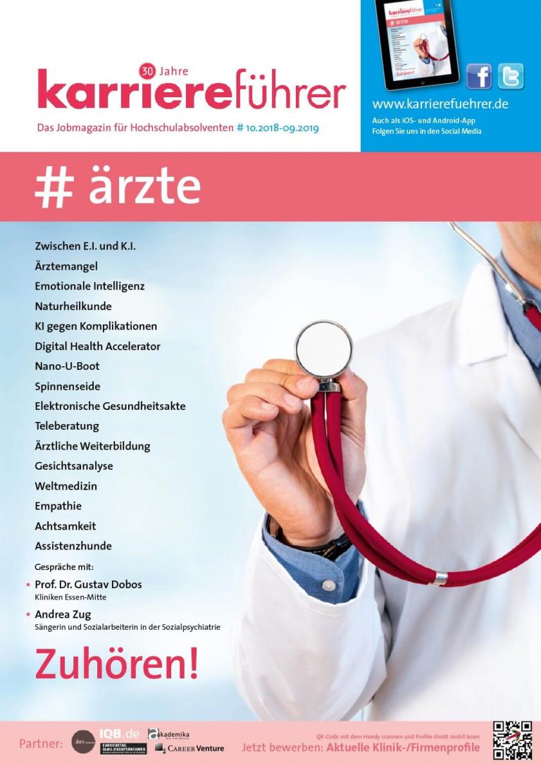 karriereführer ärzte 2018.2019 – Zuhören!
