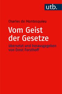 Cover Vom Geist der Gesetze