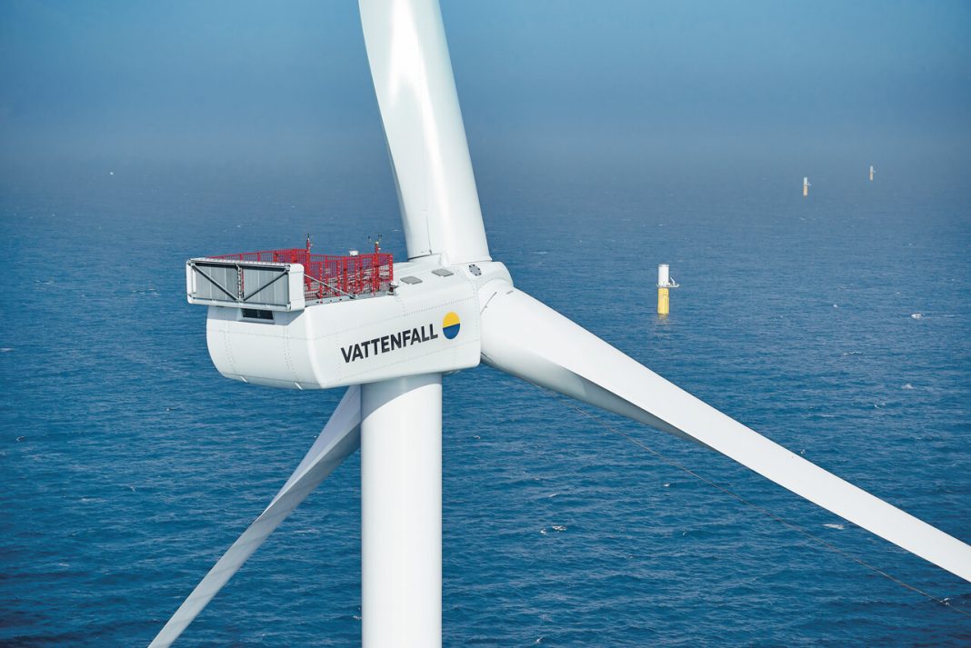 Windfarm, Foto: Vattenfall