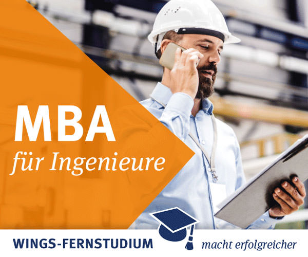 Wings Fernstudium - MBA für Ingenieure