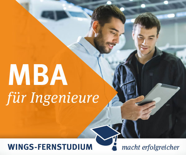 Wings Fernstudium - MBA für Ingenieure