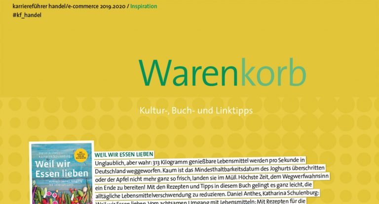 Warenkorb – Kultur-, Buch- und Linktipps