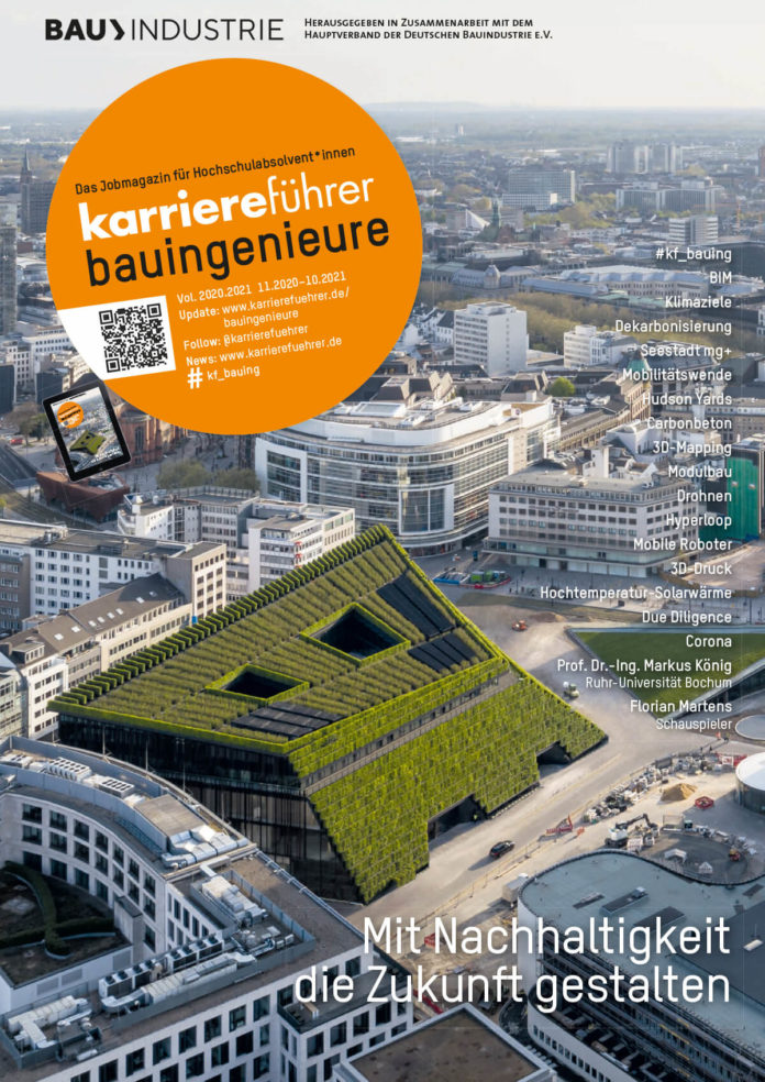 Cover karrierefuehrer bauingenieure 2020-2021