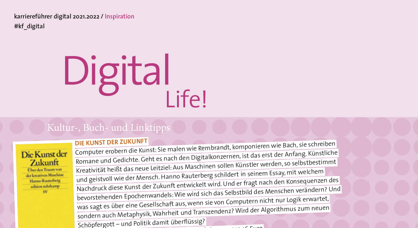 Digital Life Kulturtipps Buechertipps