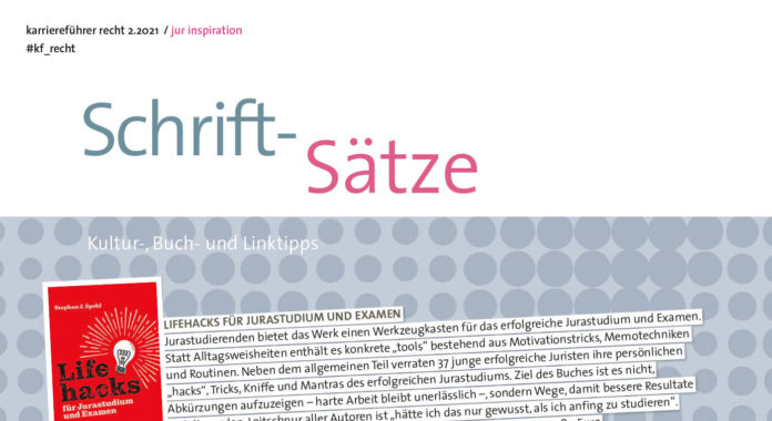 schriftsätze linktipps buchtipps