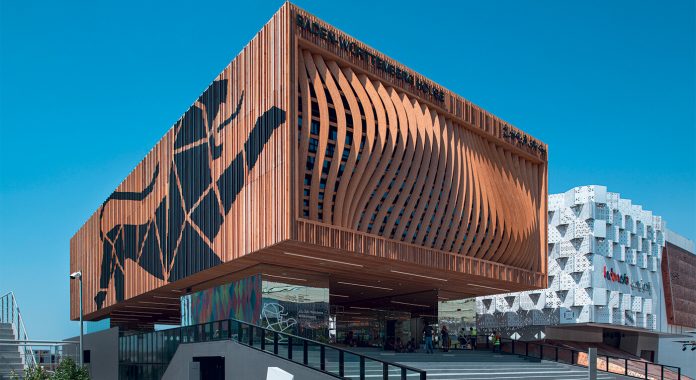 Das Baden-Württemberg-Haus auf der Expo 2020 in Dubai. Foto: CATALIN MARIN