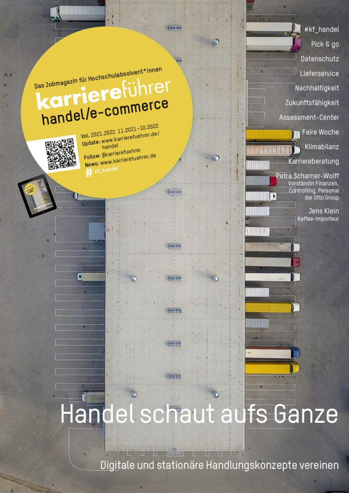 Cover karrierefuhrer handel/e-commerce 2021-2022