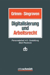Cover Digitalisierung und Arbeitsrecht