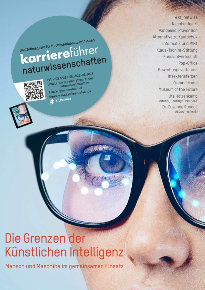Cover karriereführer naturwissenschaften 2022-2023