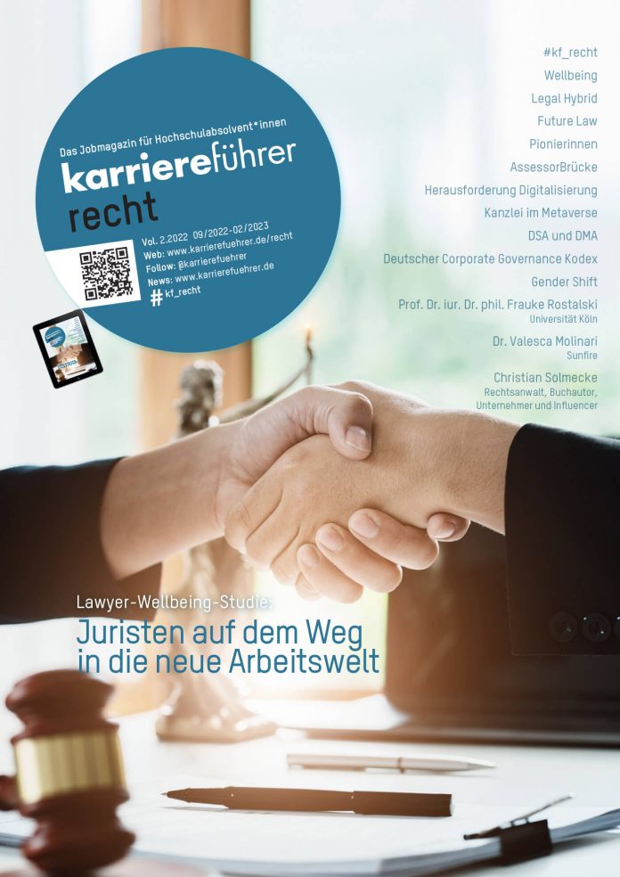 Cover karriereführer recht 2-2022