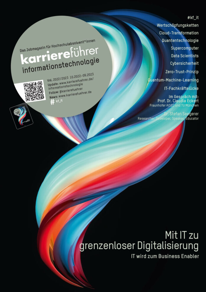 Cover karriereführer informationstechnologie 2022-2023