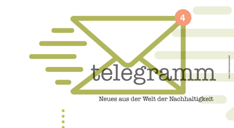 telegramm – Nachhaltig Neues