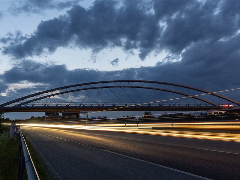 Stadtbahnbrücke Stuttgart-Degerloch, Foto: sbp-Andreas Schnubel